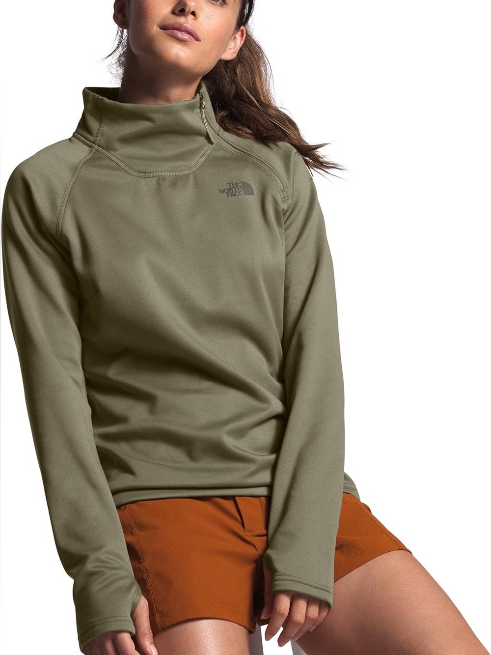 THE NORTH FACE Canyonland’s 1/4 Zip Women’s Medium Green 1216